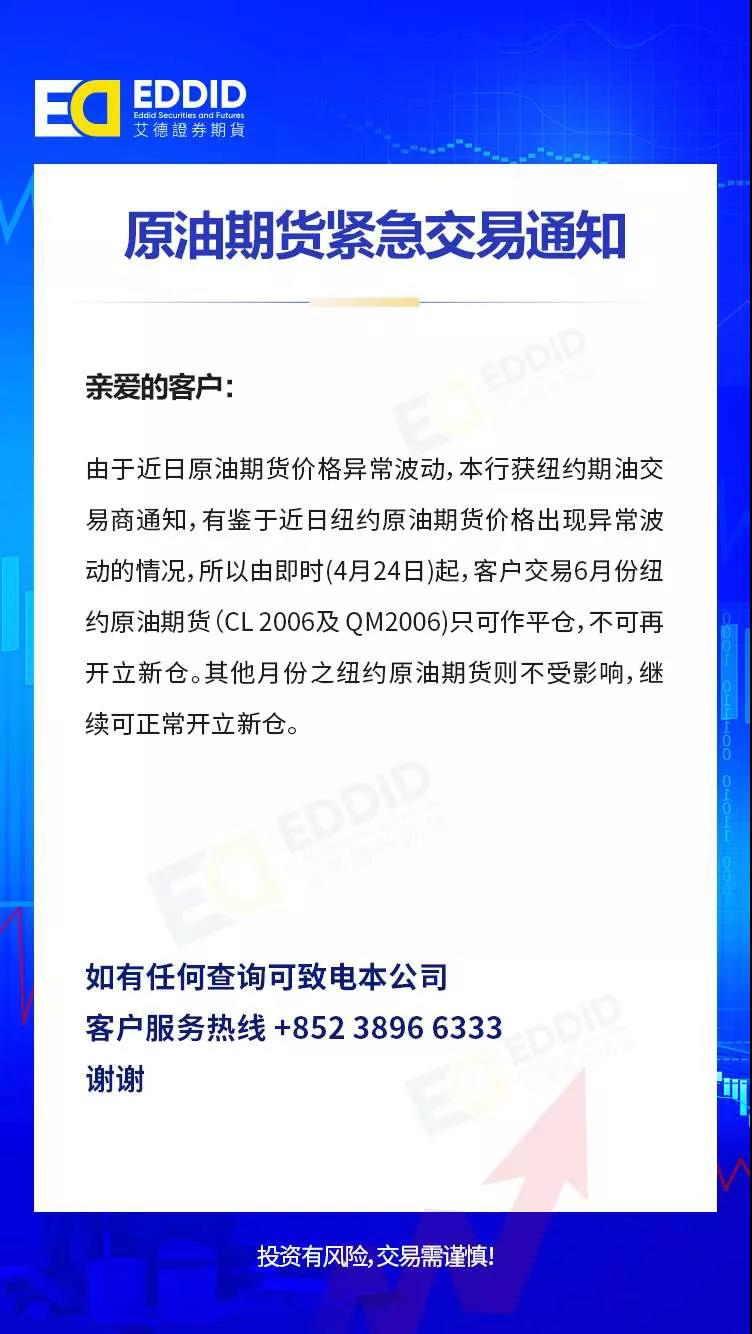 艾德证券期货4月24日发布
