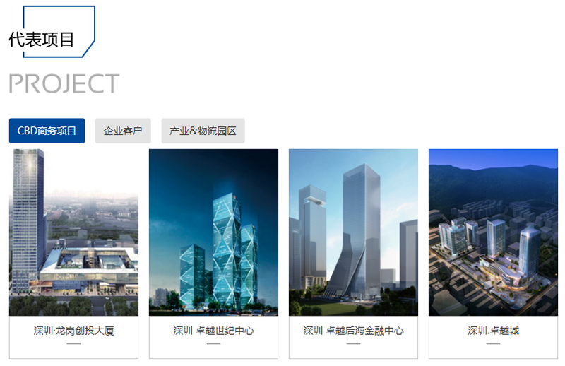 中国领先的商务物业管理服务提供商